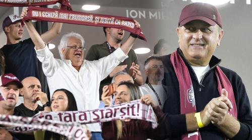 Jean Valvis, oficial noul sponsor al Rapidului! Prima reacție din Giulești