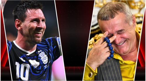 Messi și Gigi Becali, criză de râs în direct după retragerea de la națională a starului argentinian