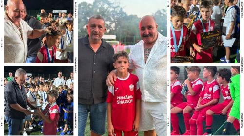 Nuțu Cămătaru, părinte model: fiul său de 9 ani a marcat un gol spectaculos împotriva Academiei Hagi