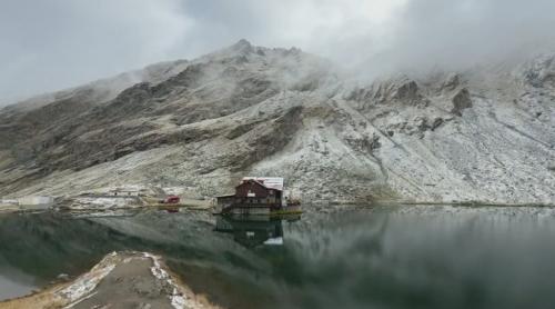 Prima ninsoare din acest an. Un val polar a lovit România în ultimele ore