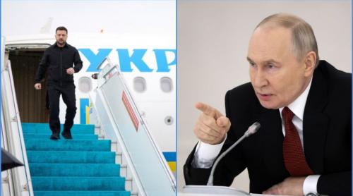 Răsturnare de situație privind Volodimir Zelenski. Putin spune adevărul despre incidentul cu avionul președintelui Ucrainei