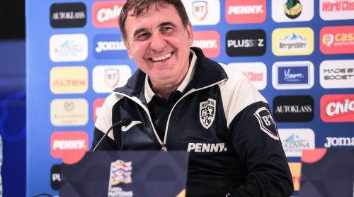 România lui Gică Hagi cu surprize mari în Liga Națiunilor: Ianis Hagi titular, Stanciu scos din primul 11