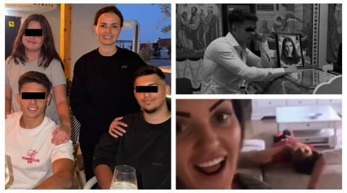 Tony, fiul Mădălinei Apostol, postare emoționantă alături de mama și frații săi. Ce își spuneau înainte de tragedie: „Mami, te iubim!"