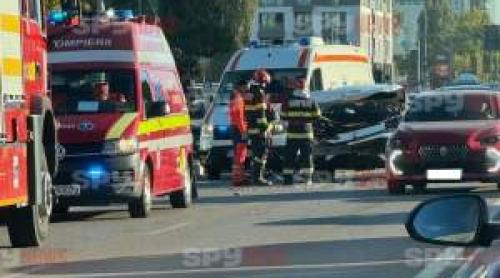 Accident rutier în Pipera! Circulația rutieră este afectată | FOTO