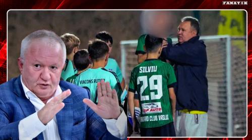 Adrian Porumboiu, dezvăluiri tari despre antrenorul agresor: ”Nu este un țăran, a dat gol cu Zaragoza”. Atac la AJF Vaslui: ”Un milițian!”