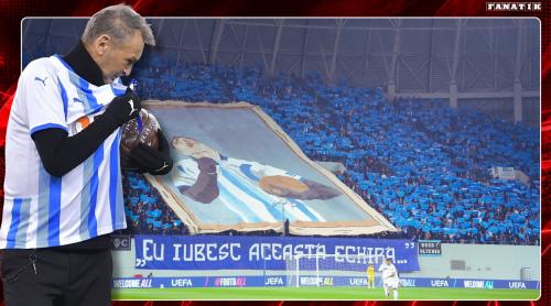 Banner ul pentru istorie al Peluzei Nord și de ce e Craioveanu unul dintre cei mai iubiți fii ai Olteniei