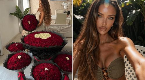 Bianca Drăgușanu, reacție surprinzătoare după ce a primit 1.100 de trandafiri în Dubai: „Nu mă impresionează”