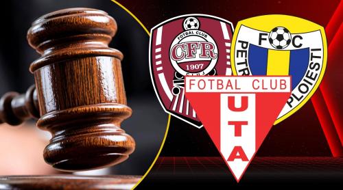 Cutremur în SuperLiga: CFR Cluj, UTA și Petrolul, în pericol să fie depunctate drastic din cauza datoriilor! Exclusiv