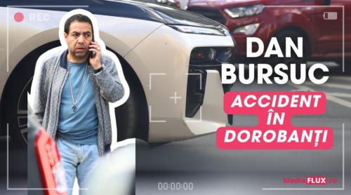 Dan Bursuc, accident pe Dorobanți! Un șofer i a zgâriat mașina după ce nu i a fost acordată prioritate | Foto și Video Paparazzi