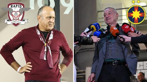 Dan Șucu, mai tare decât Gigi Becali?! Cum arată rezultatele din meciurile directe de când milionarul de la Mobexpert a preluat Rapidul