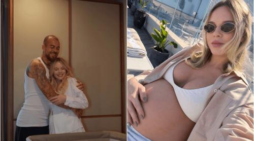 Denis Alibec, tată pentru prima oară! Primele imagini cu fetița lui și a Ancăi Surdu. Ce nume au ales pentru micuță