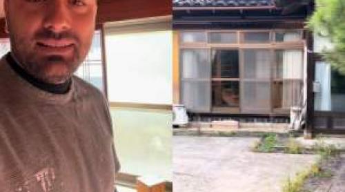 Doi români au cumpărat o casă în Japonia cu 10.000 euro. Cum arată locuința după renovare