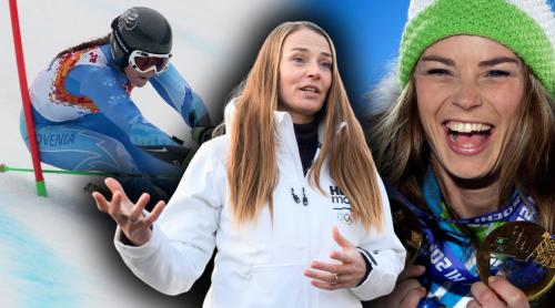 Dubla campioană olimpică Tina Maze, mesaj pentru România: „Totul e posibil! Poate vei fi primul care va crea o cale pentru schiul la cel mai înalt nivel”. Exclusiv