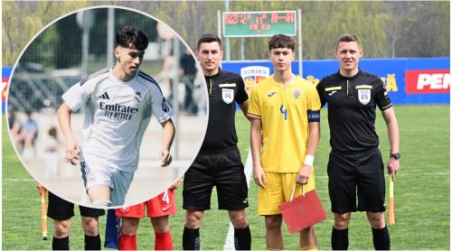 Edu Corlat ar putea fi primul român de la echipa mare a lui Real Madrid după Gică Hagi