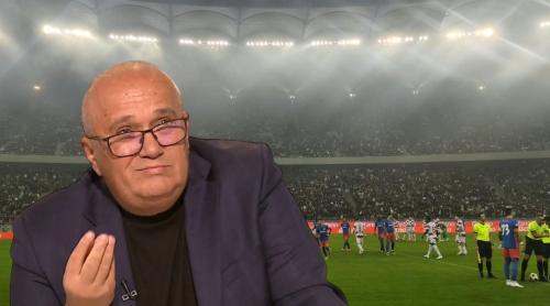 Emil Grădinescu, gafă în direct la TV la FCSB – Rapid! Ce s a întâmplat la momentul de reculegere