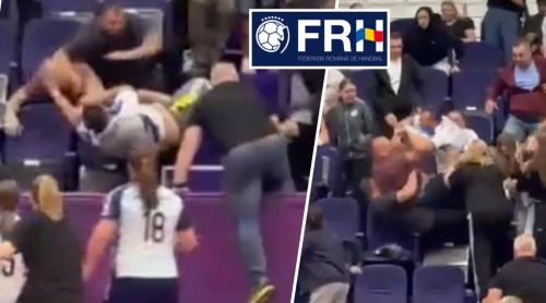 Filmul bătăii de la meciul de handbal de la Timişoara: unul dintre părinţi a ajuns la poliţie, celălalt la spital! De unde a pornit totul şi ce jigniri s au adus. Exclusiv