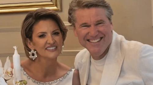 Florin Răducioiu și Andreea Albăstroiu s au căsătorit! Ce rochie a îmbrăcat soția fostului atacant