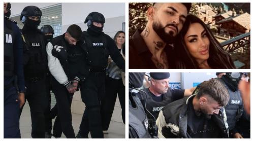 FOTO Vlad Bălțățeanu, principalul suspect în cazul Valentinei, a fost adus în țară!