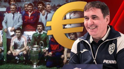 Gică Hagi, indemnizație de la stat! Câți bani primesc jucătorii Stelei de la Sevilla care au câștigat Cupa Campionilor Europeni