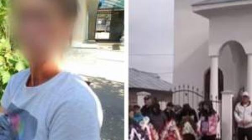 Imagini de la înmormântarea Corneliei, femeia ucisă de soț, în Galați. Ce declarații au făcut mama și sora victimei
