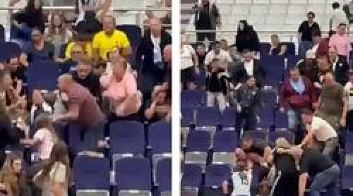 Imagini șocante la Timișoara! Părinții s au luat la bătaie, în timp ce micile handbaliste strigau disperate