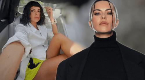 Inna și a tăiat singură rochia cu foarfeca înainte de botez! Artista a devenit nașă după un drum contra cronometru