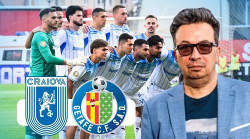 Marius Mitran, cuvinte mari pentru Universitatea Craiova înainte de meciul cu Getafe: „Un mare antrenor și cel mai bun jucător din SuperLiga!”