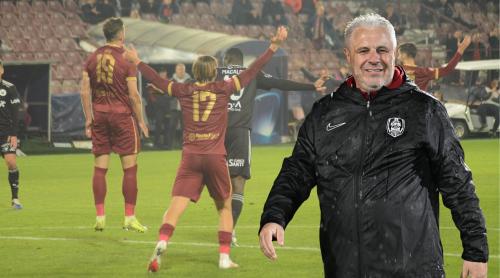Marius Șumudică a anunțat în direct că a plecat la București imediat după CFR – U Cluj. „Așa am decis”. Exclusiv