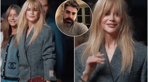 Maurice Munteanu, fascinat de apariția lui Nicole Kidman: „Felul în care întoarce capul e definiția modernă a sexualității”