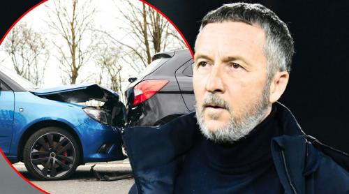 Mihai Stoica a făcut accident în București! SUV ul său a fost distrus. Prima reacție: „Sunt nevinovat 100%”