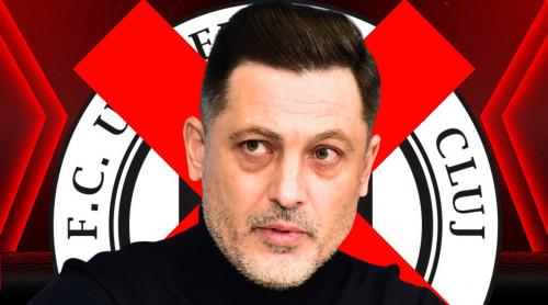 Mirel Rădoi, incompatibil cu Universitatea Cluj! Cine va antrena „șepcile roșii”