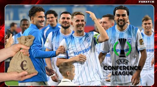 Miză financiară uriaşă pentru Universitatea Craiova în Conference League! Câţi bani iau pentru o victorie cu Getafe şi cât ar putea încasa în cupele europene