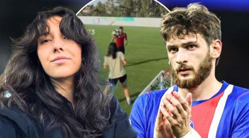 Povestea româncei care a jucat tenis de picior cu starul lui PSG, Kvisha Kvaratskhelia: „La antrenament, m au întrebat dacă am ceva de făcut după şedinţa foto”. Video