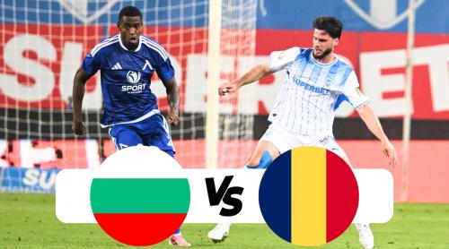 România vs. Bulgaria! Comparația care arată adevăratul nivel al SuperLigii după 10 etape