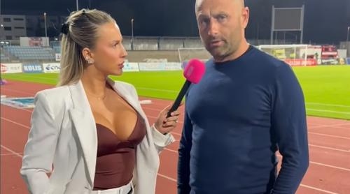 Sabina, reporteriţa la care antrenorul a refuzat să se uite, reacţie despe soția acestuia: „Știam…”