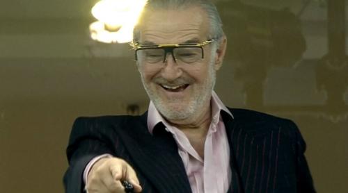 Surpriză de proporţii! Gigi Becali a venit la meci la debutul lui Reghecampf! Imagini cu patronul FCSB ului