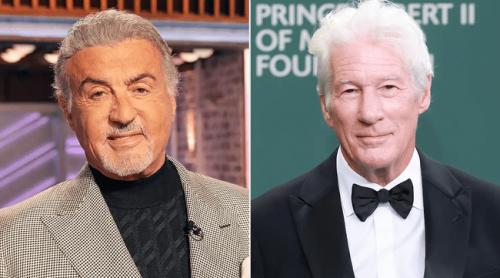 Sylvester Stallone, bătaie cu Richard Gere pe platourile de filmare. „L am tras afară de pe bancheta din spate...”