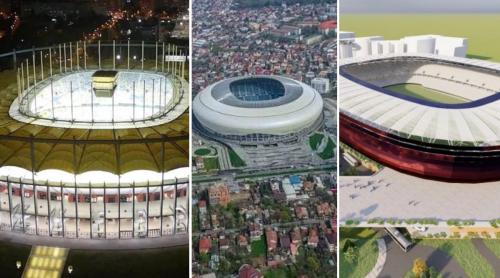 Top 10 stadioane din România. Unde se încadrează noul stadion Dinamo de 172 de milioane de euro