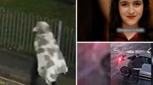 Ultimele ore din viața Carlei, românca ucisă în UK. Tatăl vitreg, filmat cu o pătură pe cap în faţa căminului