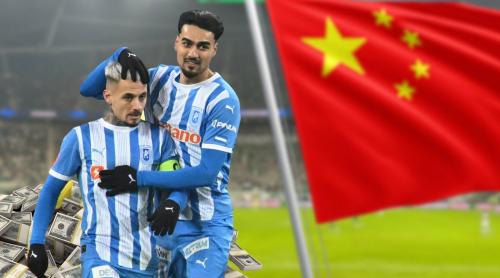 Universitatea Craiova, 3 milioane de euro pentru Ștefan Baiaram din China! În ce condiții acceptă Mihai Rotaru oferta. Exclusiv