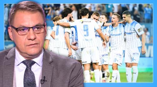 Universitatea Craiova are valoare de primăvară europeană! Andrei Vochin a calculat câte puncte trebuie să facă oltenii în grupa de Conference League