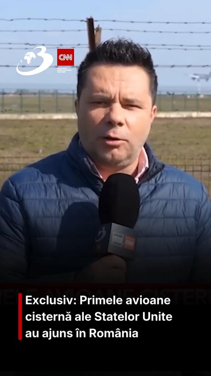 Primele avioane cisternă ale Statelor Unite au ajuns în România