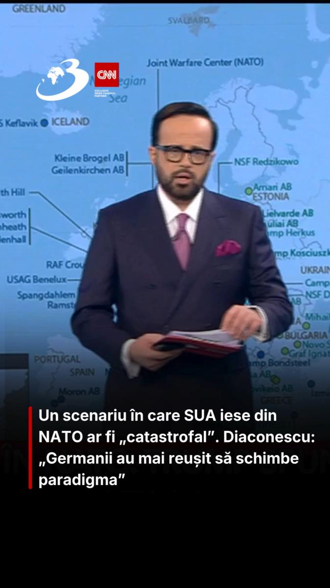 Un scenariu în care SUA iese din NATO ar fi „catastrofal”. Diaconescu: „Germanii au mai reușit să schimbe paradigma”
