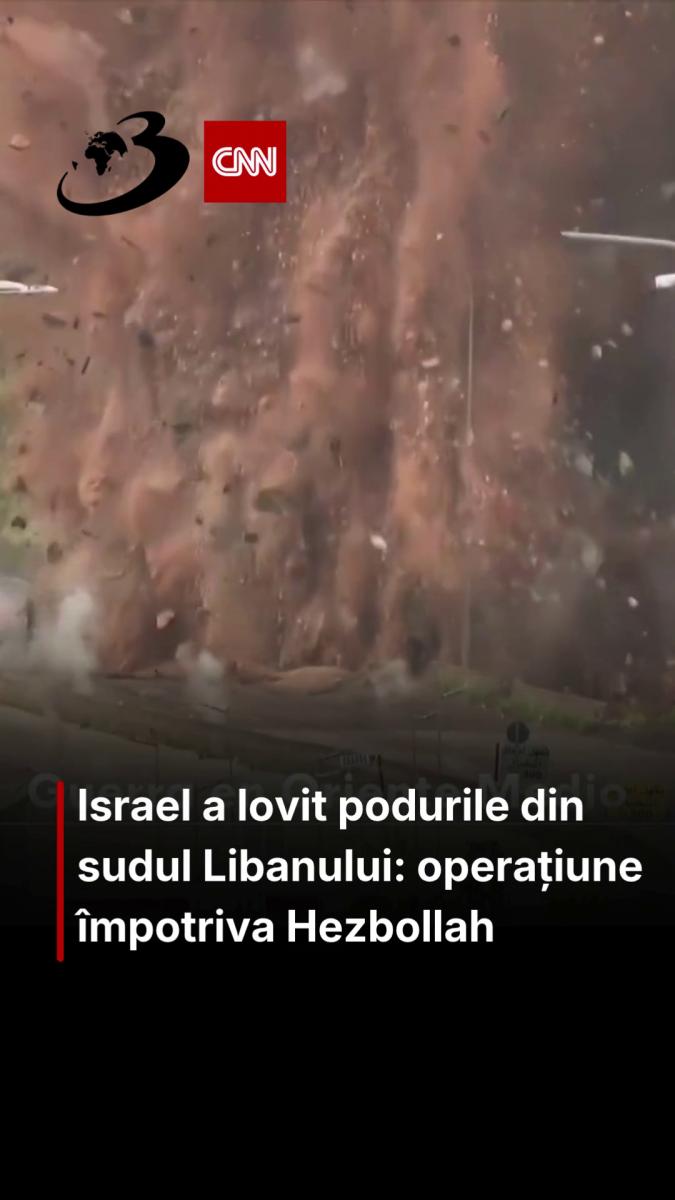 Israel a lovit podurile din sudul Libanului: operațiune împotriva Hezbollah