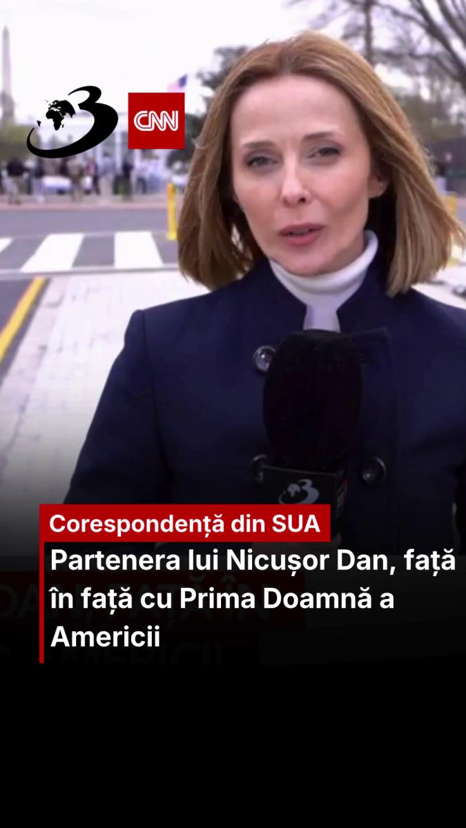 Partenera lui Nicușor Dan, față în față cu Prima Doamnă a Americii
