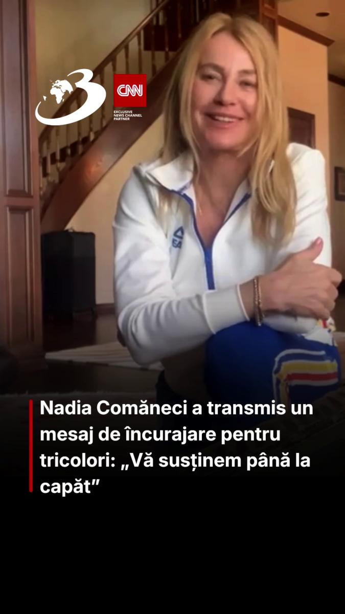 Mesajul Nadiei Comăneci pentru „Tricolorii” lui Mircea Lucescu