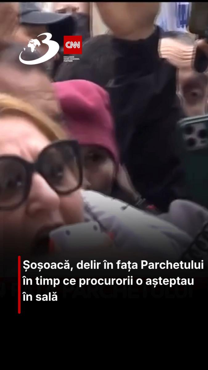 Șoșoacă, delir în fața Parchetului în timp ce procurorii o așteptau în sală
