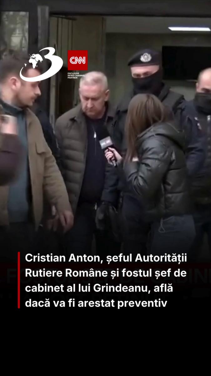 Cristian Anton, șeful Autorității Rutiere Române și fostul șef de cabinet al lui Grindeanu, află dacă va fi arestat preventiv