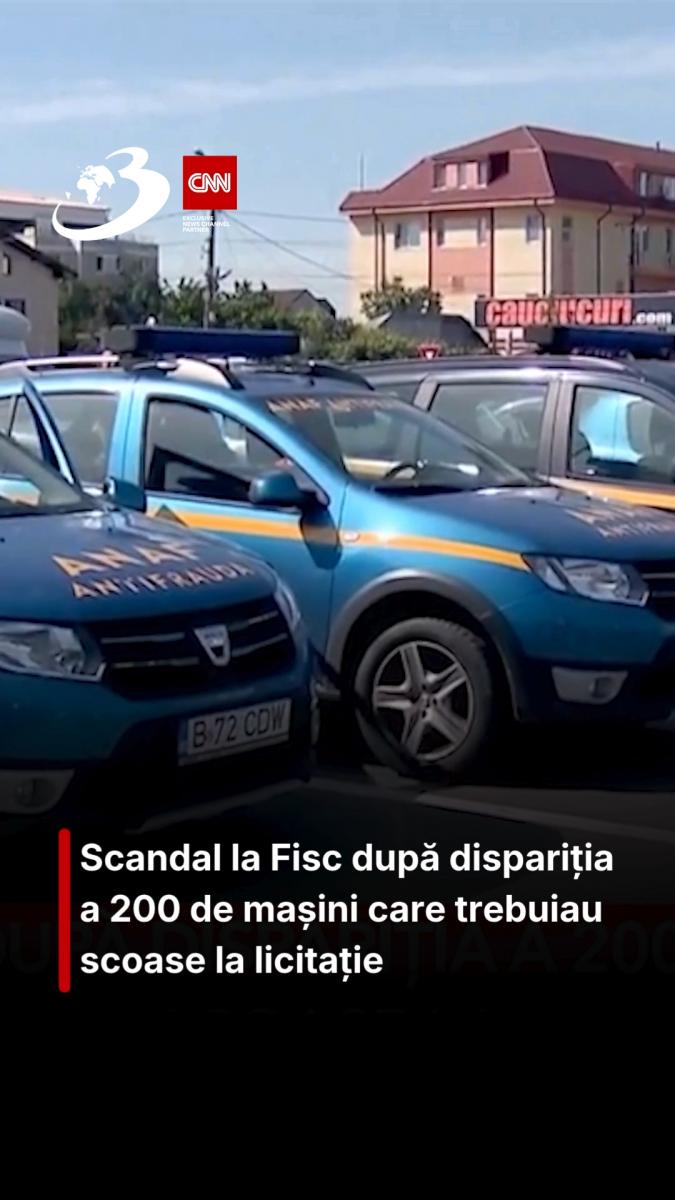 Scandal la Fisc după dispariția a 200 de mașini care trebuiau scoase la licitație