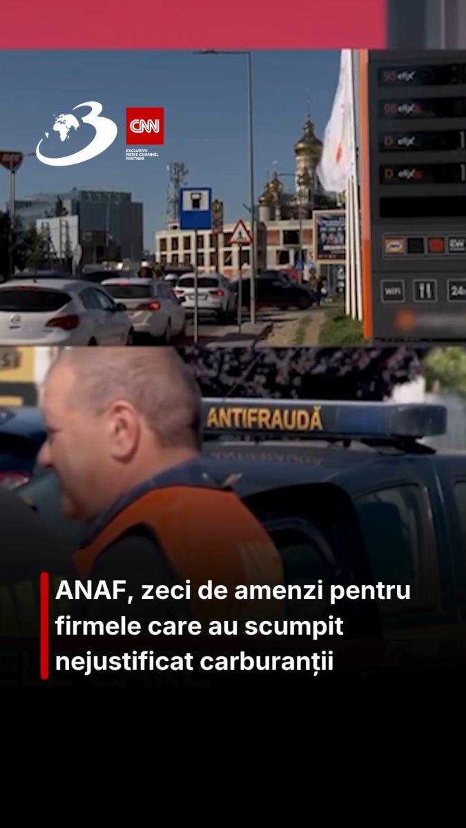 ANAF, zeci de amenzi pentru firmele care au scumpit nejustificat carburanții